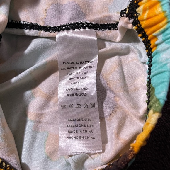 Sunflower Leggings (OS Fits women's size 3-14) - Picture 3 of 5